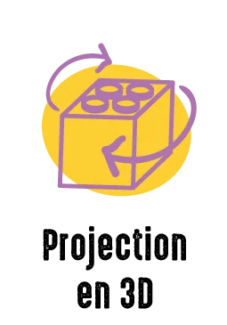 pictogramme projection ateliers lego collectivités